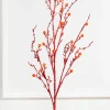 42” Jeweled Bead Branch Spray - Red