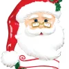 4" Jolly Santa Customizable Ornament