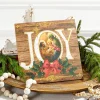 10" Joy with The Holy Family Sign