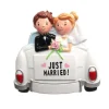 3" Just Married Customizable Ornament
