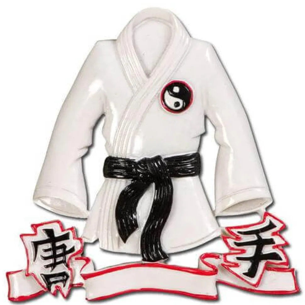 3.5" Karate Jacket Customizable Ornament