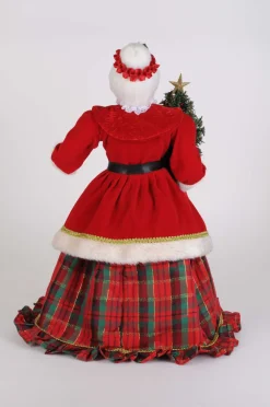 20" Karen Didion Lighted Traditional Mrs. Claus