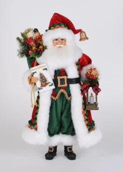 20" Lighted Christmas Stories Santa