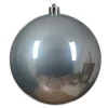 5.5" Marble Gray Shatterproof Ornament