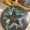 6" Metal Disc Ornament