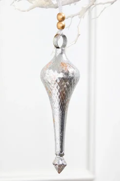 12" Metal Finial Ornaments