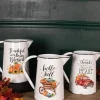 15.5” Metal Harvest Pitcher