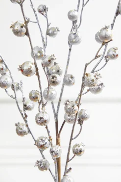 30” Mini Pomegranate Glitter - Platinum