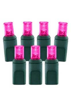 5mm Pink - 70L 4" Spacing