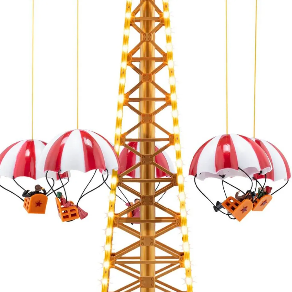 18" Mr. Christmas 90th Anniversary World's Fair Parachute Ride