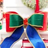 12" Nutcracker Velvet Gem Bow
