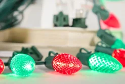 500' Outdoor Christmas Lighting Kit - Red/Green