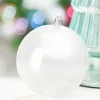 4" Pearl Iridescent Ball Ornament