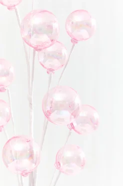 28" Pink Bubble Spray
