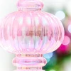 10" Pink Iridescent Chandelier Ornament