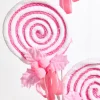 24" Pink Lollipop Spray