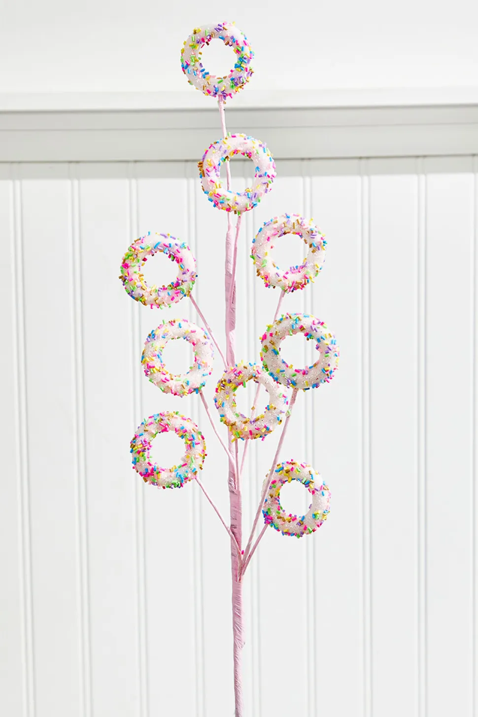 24” Pink Sprinkle Donut Spray