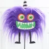 21" Purple Furry Halloween Monster Spray
