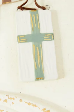 Raised Cross Ornament