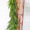 47" Real Touch Norfolk Pine Dripping Garland
