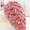 11" Red Pinecone Ornament with Jewels