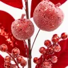 25.5" Red Velvet Berry & Apple Spray