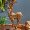 12" Resin Deer Candle Holder