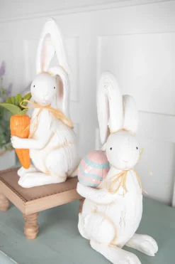16” Resin Easter Bunny Figurine