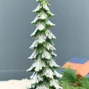 20" Resin Frosted Snow Tree