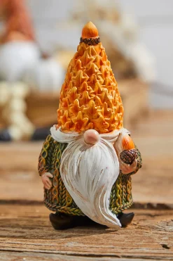 5" Resin Harvest Gnome Figurine
