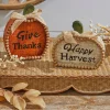 5.5" Resin Harvest Pumpkin
