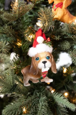 2.5” Resin Pup with Hat Ornament