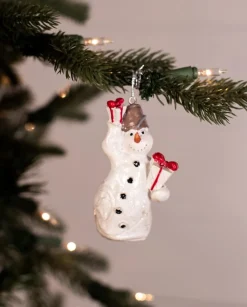 Resin Snowman Christmas Ornaments