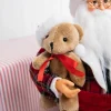 18" Santa in Pajamas Figurine