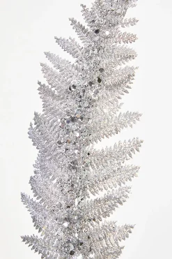 35" Silver Fern Spray