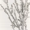 32" Silver Iced Sequin Bead Spray