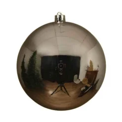 5.5" Silver Shatterproof Ornament
