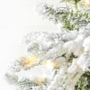 9' Snowcrest Pencil Pine Artificial Christmas Tree with 700 Color-Changing Lights