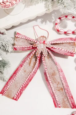24" Sugar/Spice Gingerbread Bow