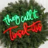 20" They Call It Tinsel-itis Lit Neon Sign