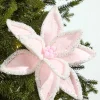 22" Winter Freeze Poinsettia Stem