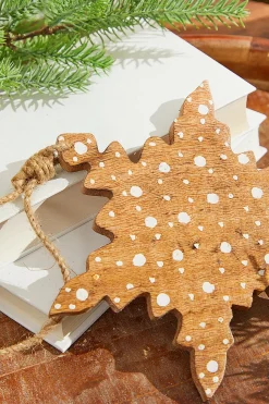 8" Wood Star Ornament