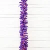 9' x 12" LED Purple Garland