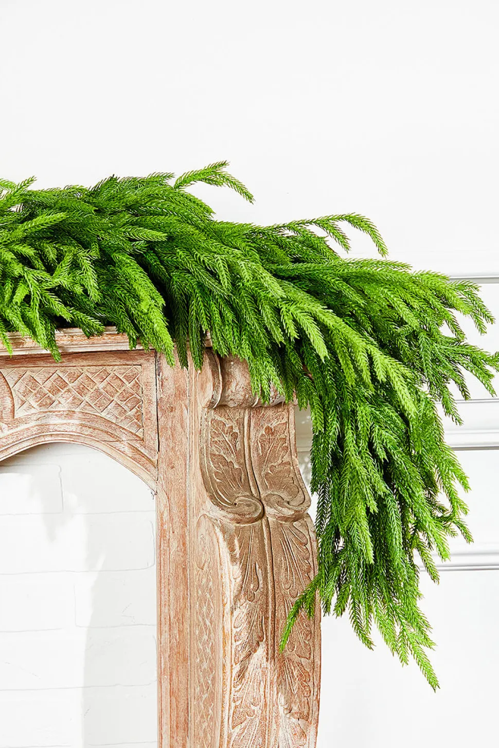 60" x 16" Real Touch Deluxe Norfolk Pine Garland